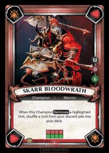 Skarr Bloodwrath - Foil